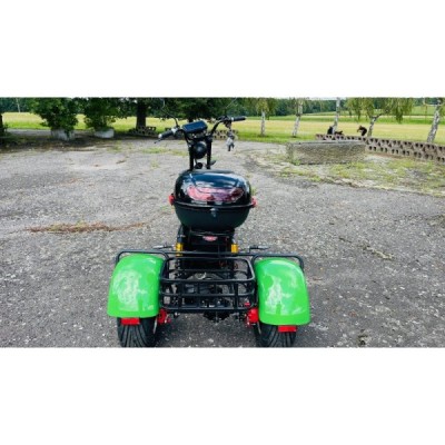 Elektrická tříkolka Leramotors SCOOTERS C5 2000W Zelená