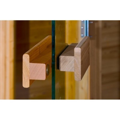Lerax finská sauna hranatá thermowood 240