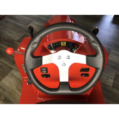 Traktor s vozíkem 110ccm červený
