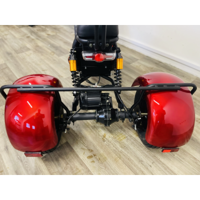 Tříkolka Lera Scooters C4 1000W červená