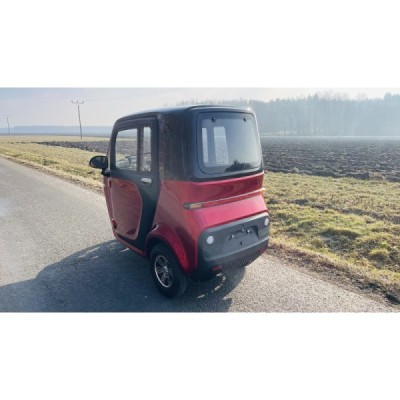 Tříkolka Leramotors E1, červená, možnost i bez řidičáku