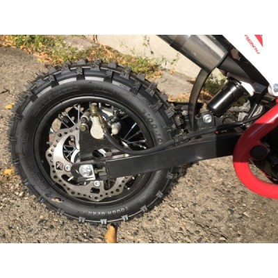 Dětská benzínová motorka Pitbike Leramotors Spirit 90 12/10 Automat Červená