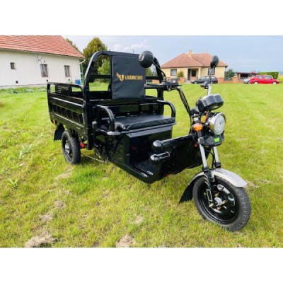 Elektrická Nákladní Tříkolka Leramotors Cargo G1 1000W - Tuk Tuk, černá