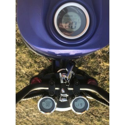 Elektro chopper Lera Scooters C8 2000W Modrá