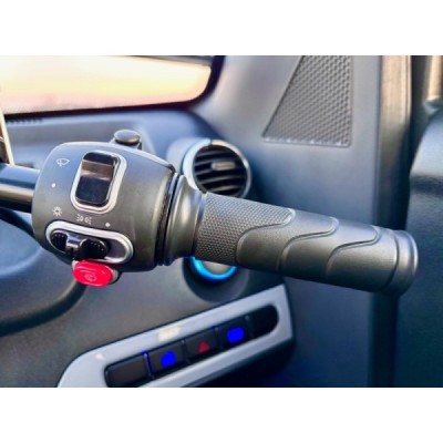 Elektro tříkolka Leramotors E-Car E3 - Pick-up, šedá