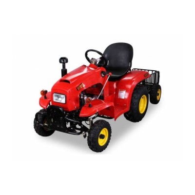 Traktor s vozíkem 110ccm červený