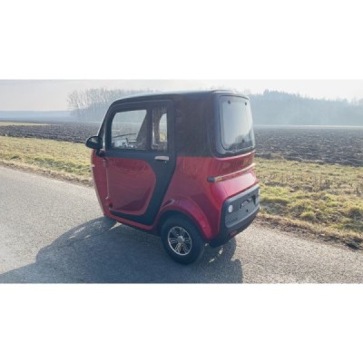 Tříkolka Leramotors E1, červená, možnost i bez řidičáku