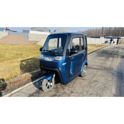 Tříkolka Leramotors E1, modrá, možnost i bez řidičáku