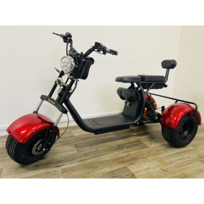 Tříkolka Lera Scooters C4 1000W červená