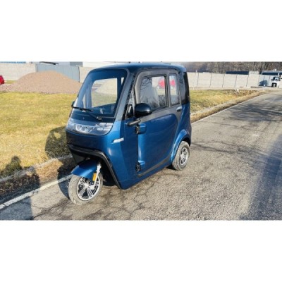 Tříkolka Leramotors E1, modrá, možnost i bez řidičáku