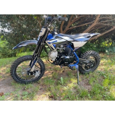 Dětská benzínová motorka Pitbike Leramotors Cannon 125ccm 4T 14/12 E-Start Modrá