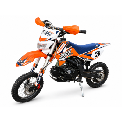 Dětská benzínová motorka Pitbike Leramotors By Apollo Jaguar 125cc 17“/14“ E-Start Oranžová