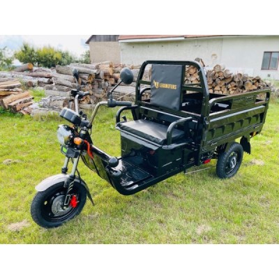 Elektrická Nákladní Tříkolka Leramotors Cargo G1 1000W - Tuk Tuk, 2x baterie