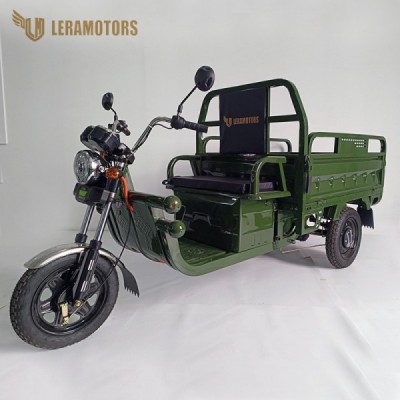Elektrická Nákladní Tříkolka Leramotors Cargo G1 1000W - Tuk Tuk, zelená