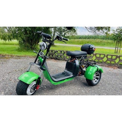 Elektrická tříkolka Leramotors SCOOTERS C5 2000W Zelená