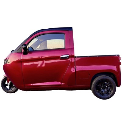 Elektro tříkolka Leramotors E-Car E3 - Pick-up, červená
