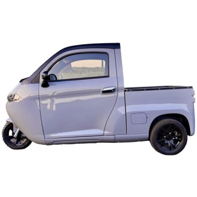Elektro tříkolka Leramotors E-Car E3 - Pick-up, šedá