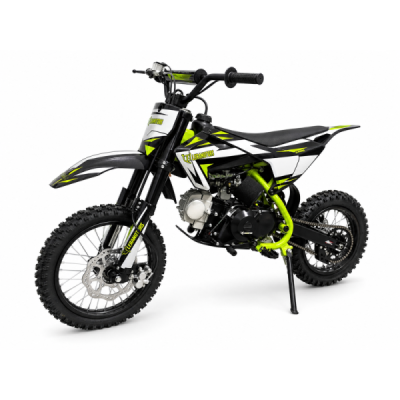 Dětská benzínová motorka Pitbike Leramotors Cannon 125ccm 4T 14/12 E-Start Zelená