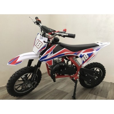 Minicross Leramotors Devil Deluxe 49cc 2T červená