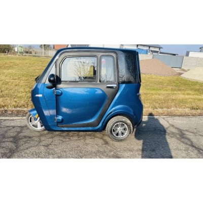 Tříkolka Leramotors E1, modrá, možnost i bez řidičáku