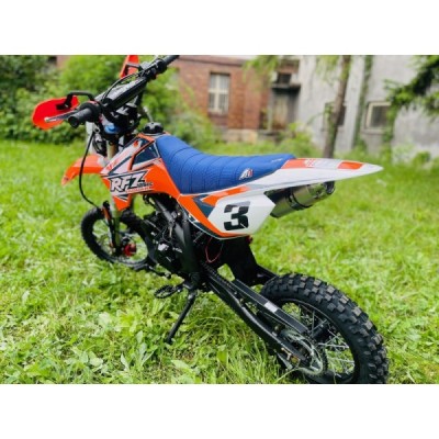 Dětská benzínová motorka Pitbike Leramotors By Apollo Jaguar 125cc 14“/12“ E-Start Oranžová