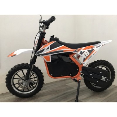 Elektrická motorka Leramotors Devil Deluxe 800W/36V oranžová