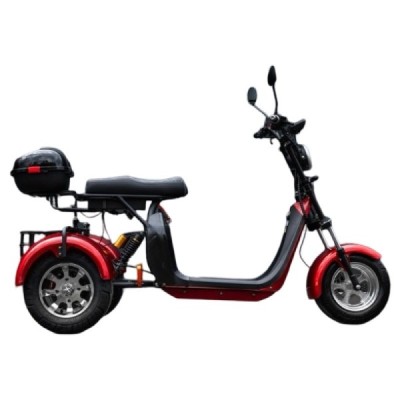 Elektrická tříkolka Leramotors SCOOTERS C5 2000W Červená
