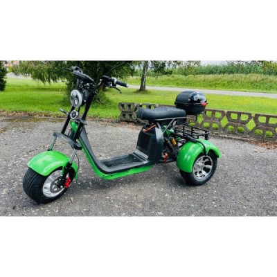 Elektrická tříkolka Leramotors SCOOTERS C5 2000W Zelená
