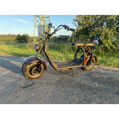 Elektrokoloběžka Lera Scooters C1+ 1500W hnědá