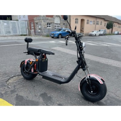 Elektrokoloběžka Lera Scooters C2 2000W English flag black
