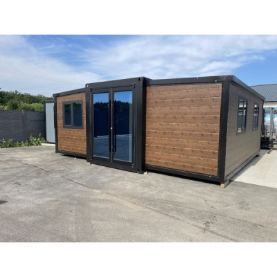 Lerax mobilní domek Premium 6×6 m (plně vybavený)