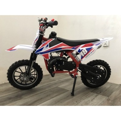 Minicross Leramotors Devil Deluxe 49cc 2T červená
