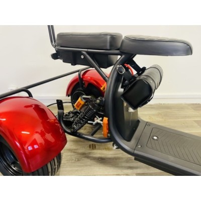 Tříkolka Lera Scooters C4 1000W červená