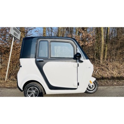 Tříkolka Leramotors E1, bílá, možnost i bez řidičáku