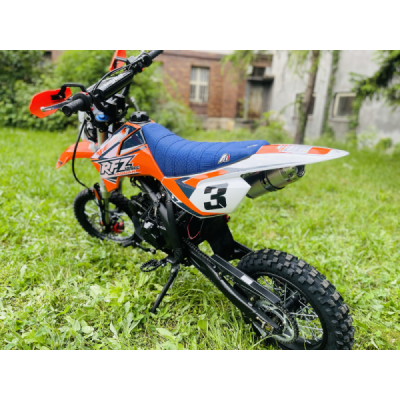Dětská benzínová motorka Pitbike Leramotors By Apollo Jaguar 125cc 17“/14“ E-Start Oranžová