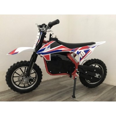 Elektrická motorka Leramotors Devil Deluxe 800W/36V červená