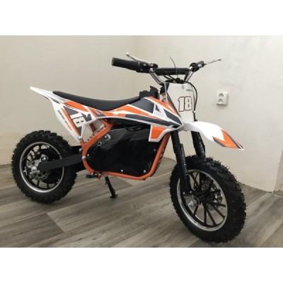Elektrická motorka Leramotors Devil Deluxe 800W/36V oranžová