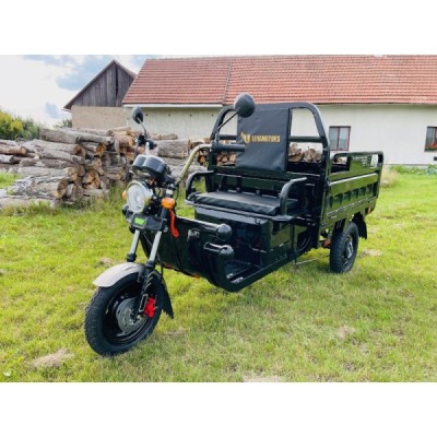 Elektrická Nákladní Tříkolka Leramotors Cargo G1 1000W - Tuk Tuk, 2x baterie