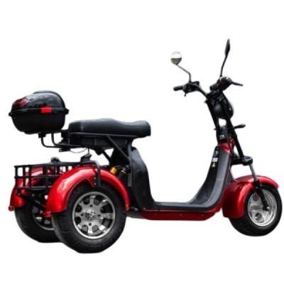 Elektrická tříkolka Leramotors SCOOTERS C5 2000W Červená