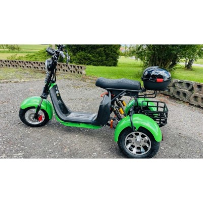 Elektrická tříkolka Leramotors SCOOTERS C5 2000W Zelená